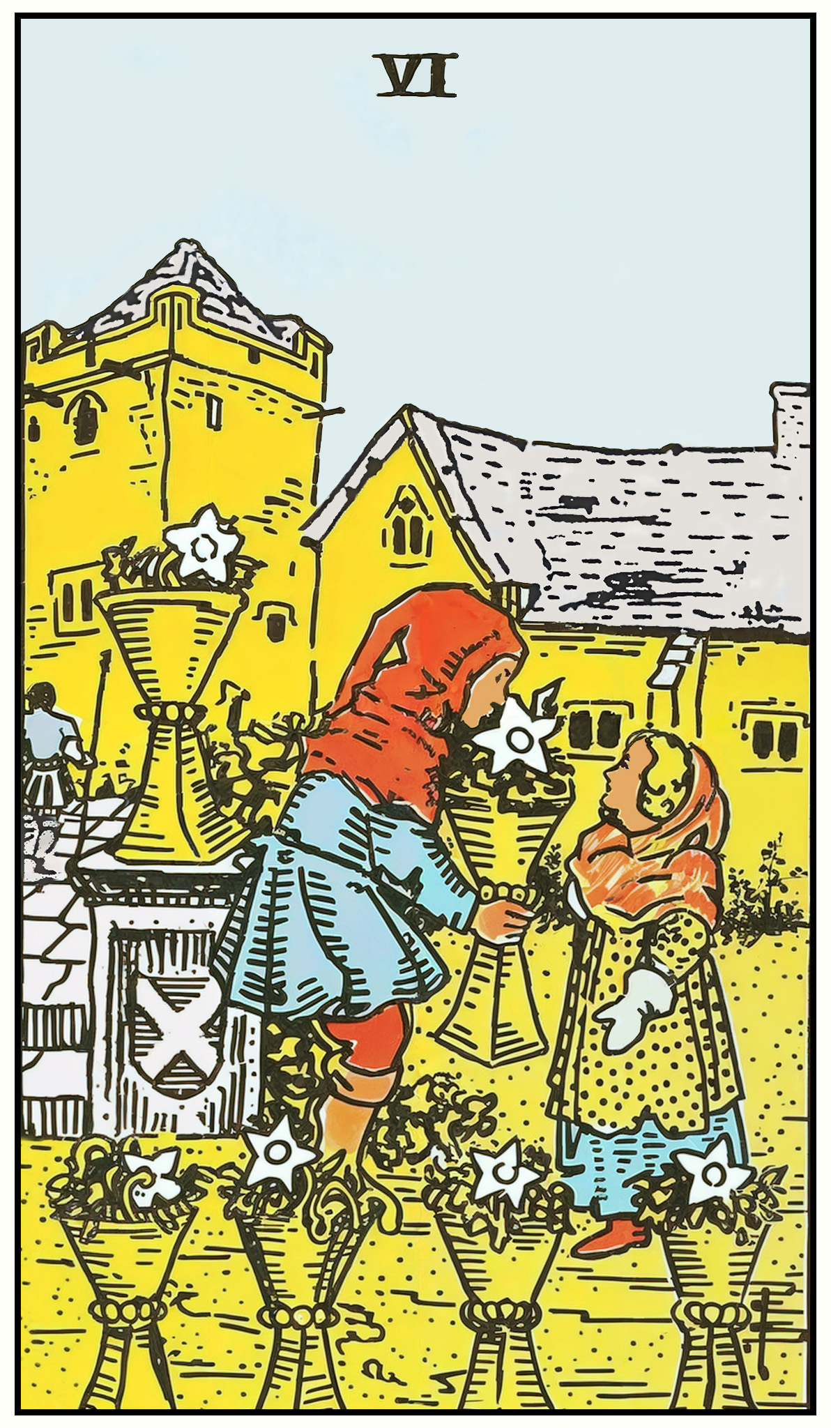 Rider–Waite–Smith Six of Cups